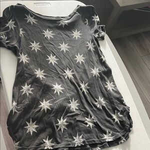 Wildfox Black and White Star Tee